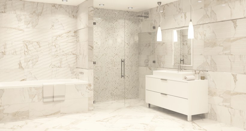 Керамогранит Marble trend Calacatta k-1001/LR 60x60 от Kerranova