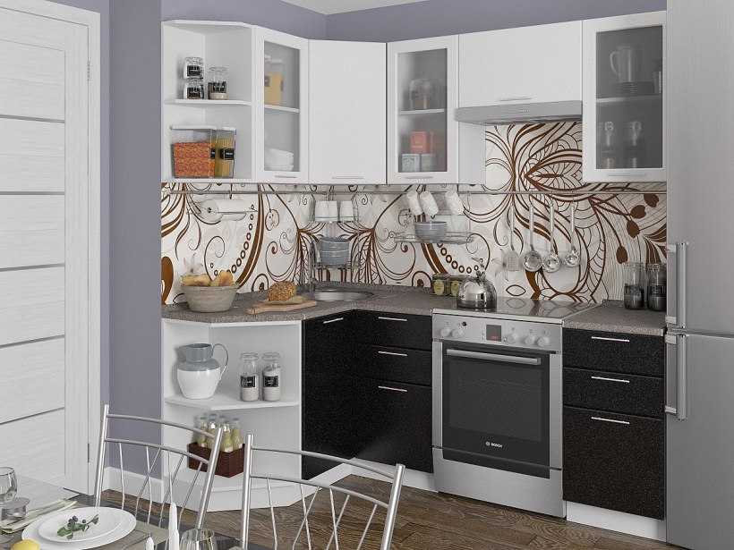 Модульная кухня Шарлиз_Сурская мебель