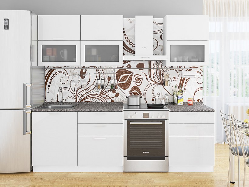 Кухонный гарнитур Бронкс Леко