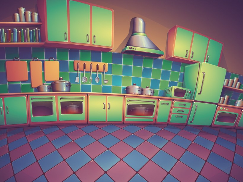 Кухня из мультика