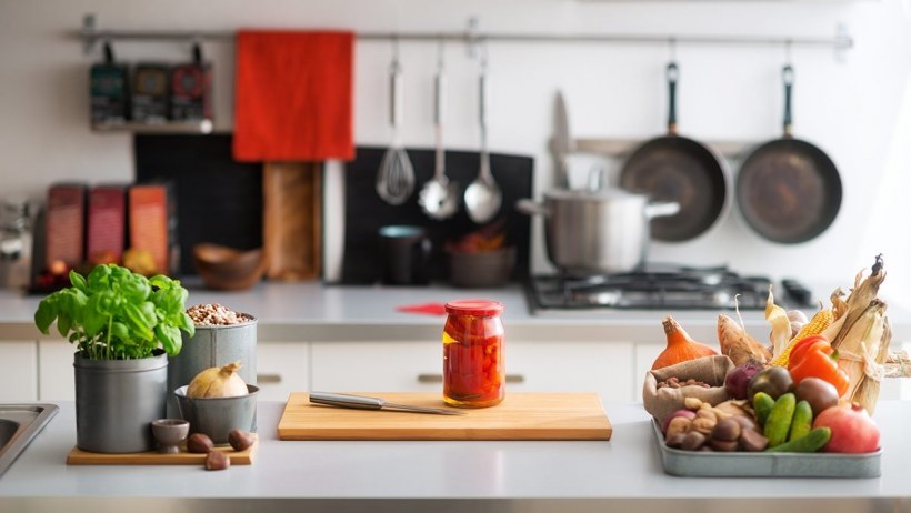 Продукты на кухне