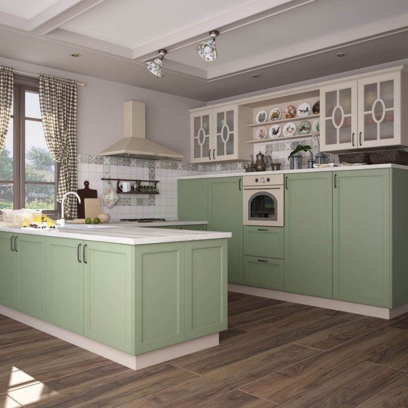 Модные цвета кухни 2020