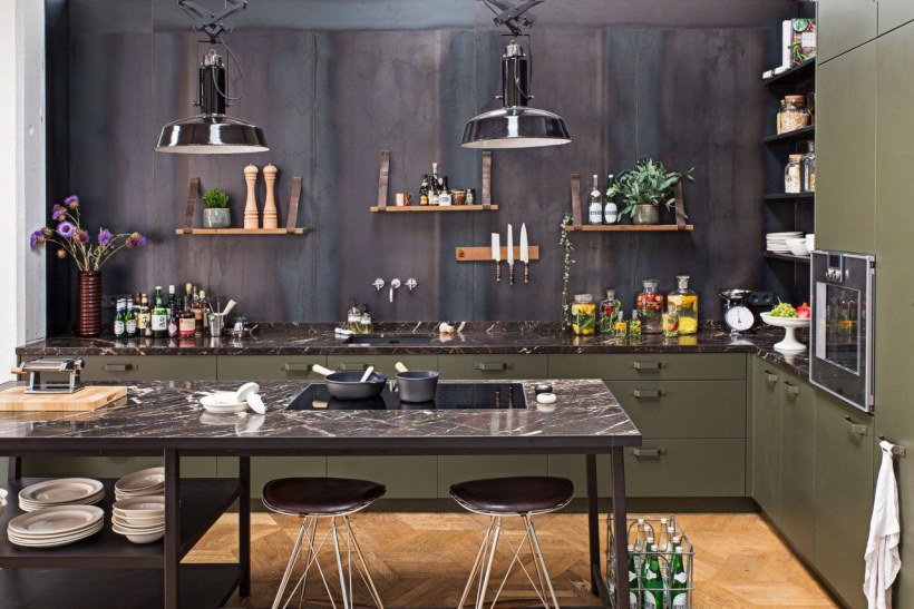 Милитари лофт интерьер