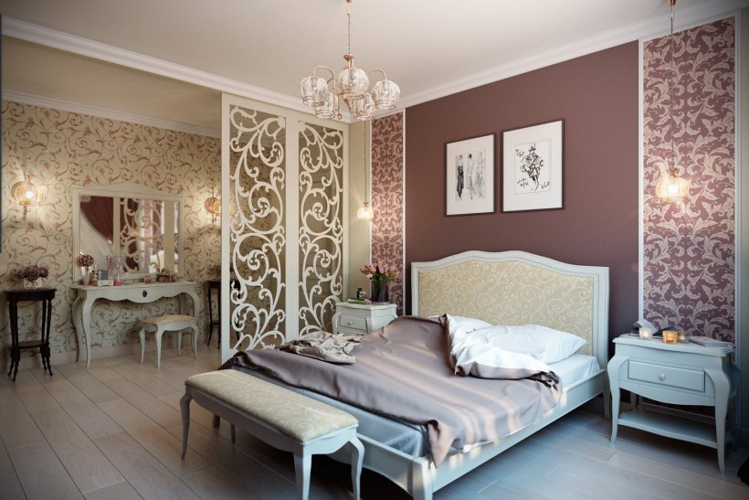 Декор над кроватью