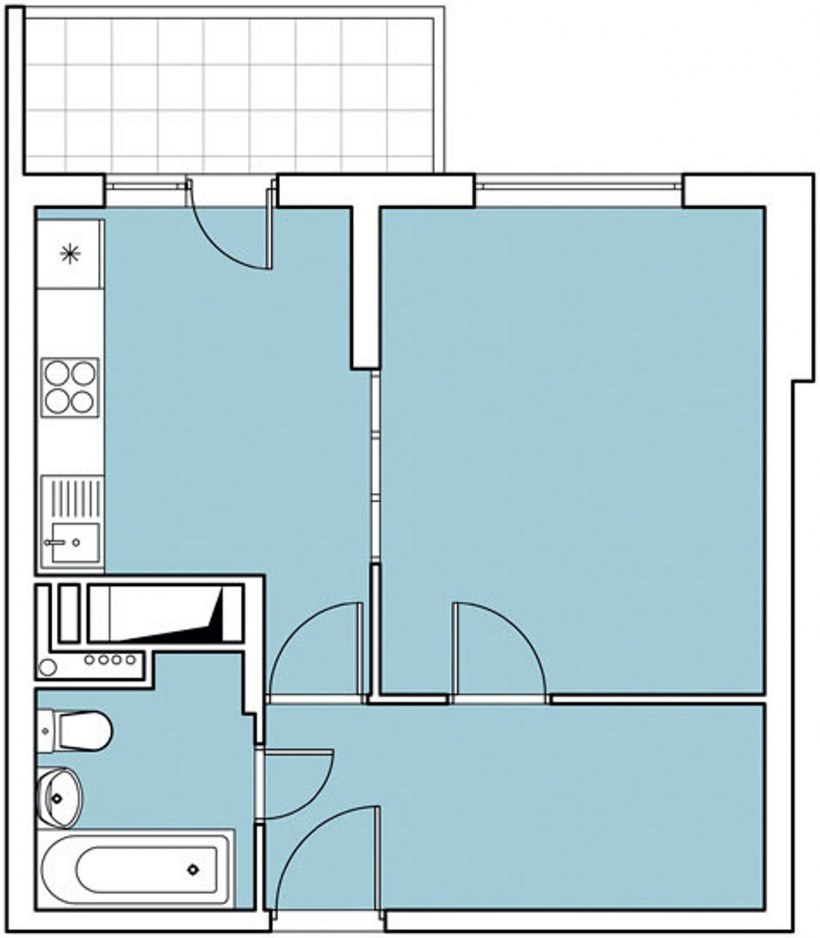 Перепланировка в хрущевке