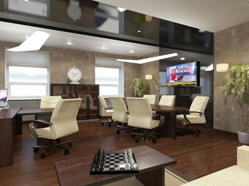 Зонирование кабинета руководителя