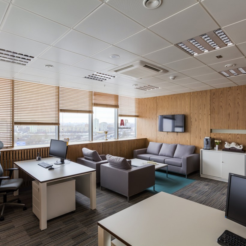 Кабинет руководителя в эко стиле