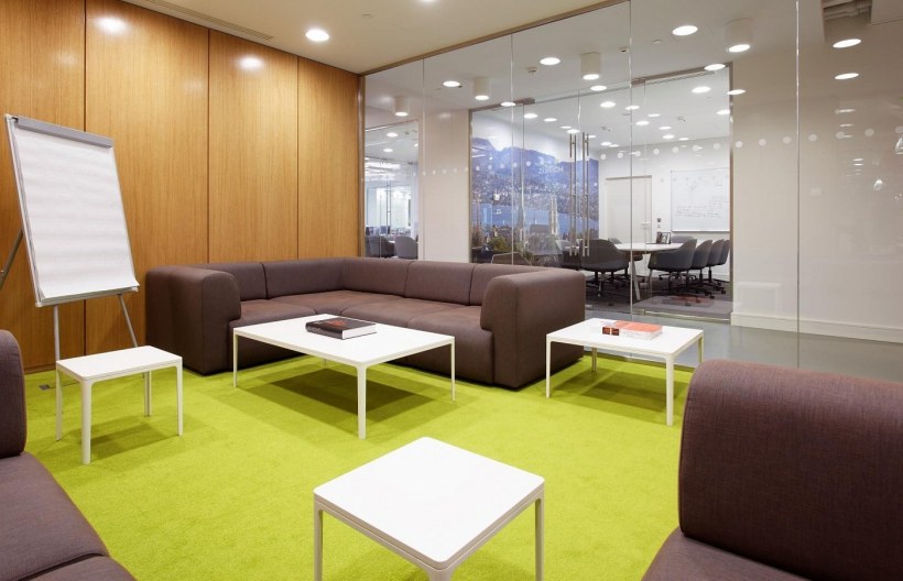 Зона отдыха в офисе