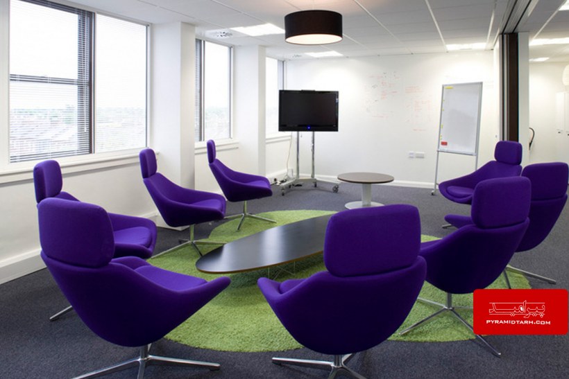 Интерьер офиса строительной компании