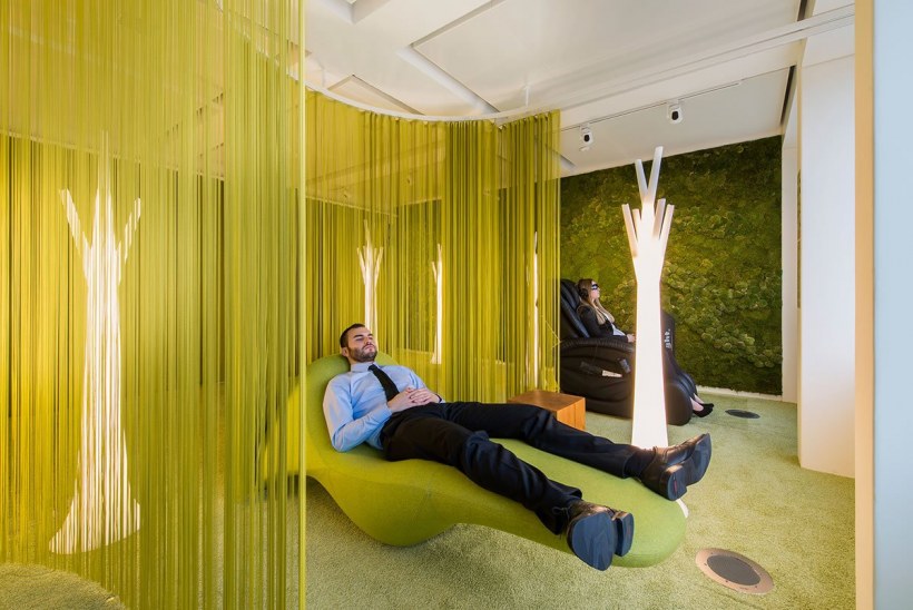 Комната релаксации в офисе