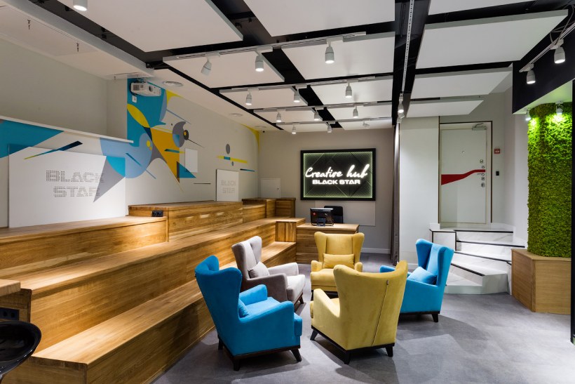 Офис в морском стиле