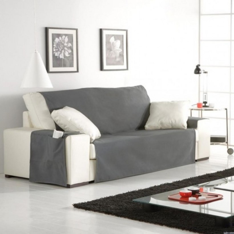 Накидка Медежда на широкий трехместный диван Иден