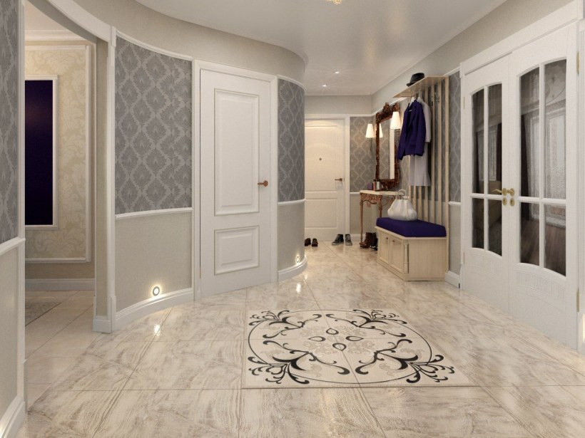 Напольная плитка в стиле Неоклассика