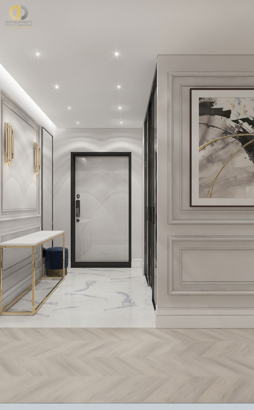 Монте Тиберио Керама Марацци в прихожей