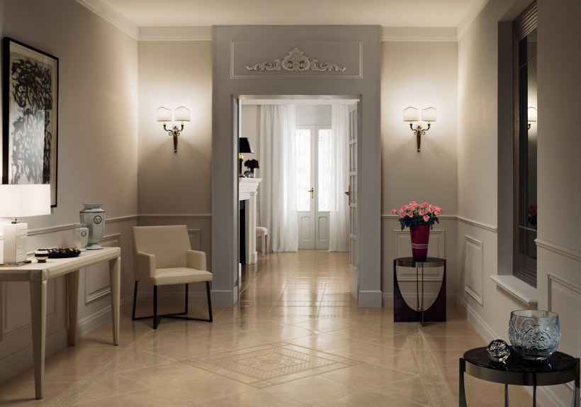 Плитка Версаче Гардения Орхидея