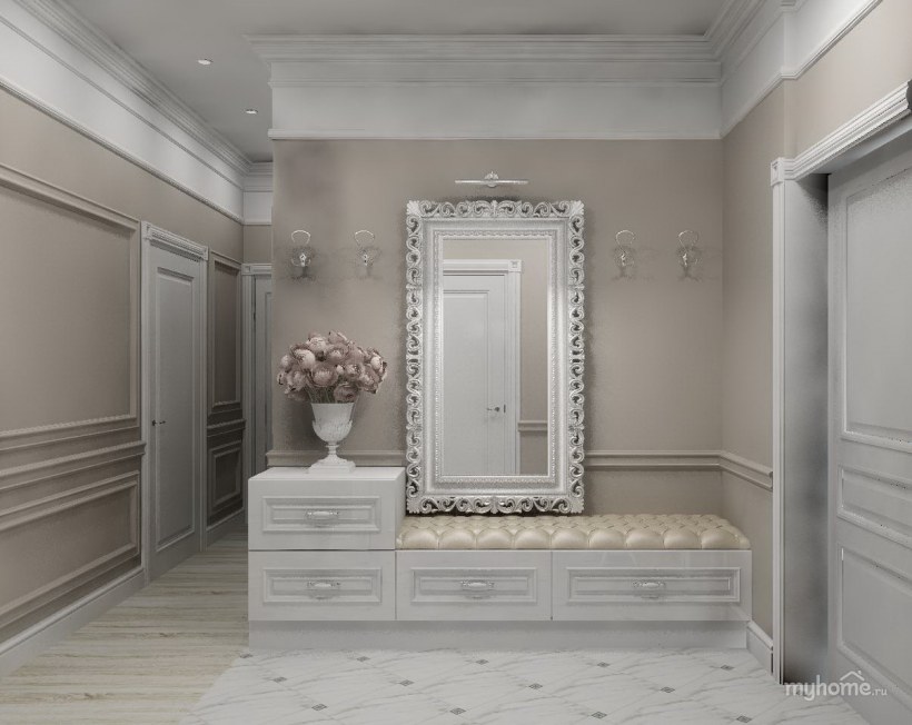 Интерьер дизайн Neoclassica Hall