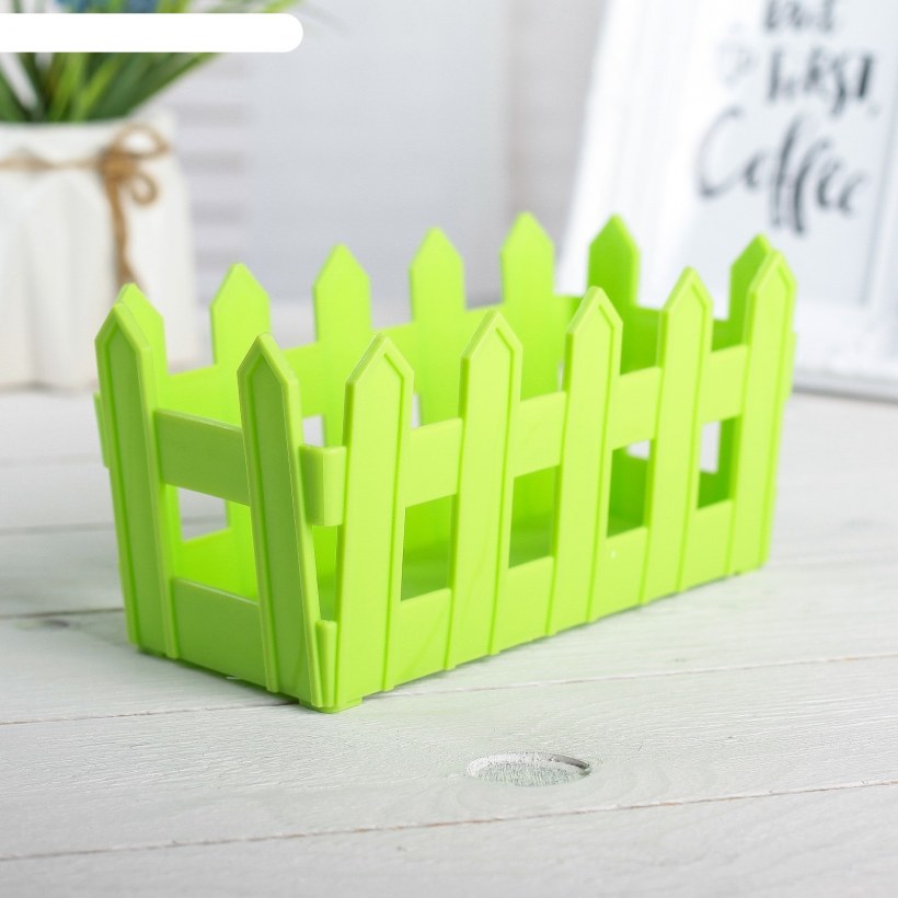 Ящик для цветов заборчик