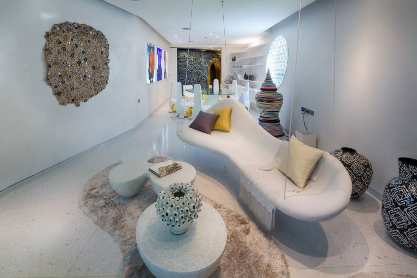 Необычный интерьер