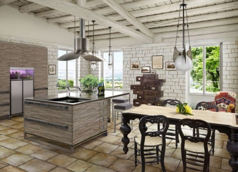 Кухня в стиле Ваби Саби