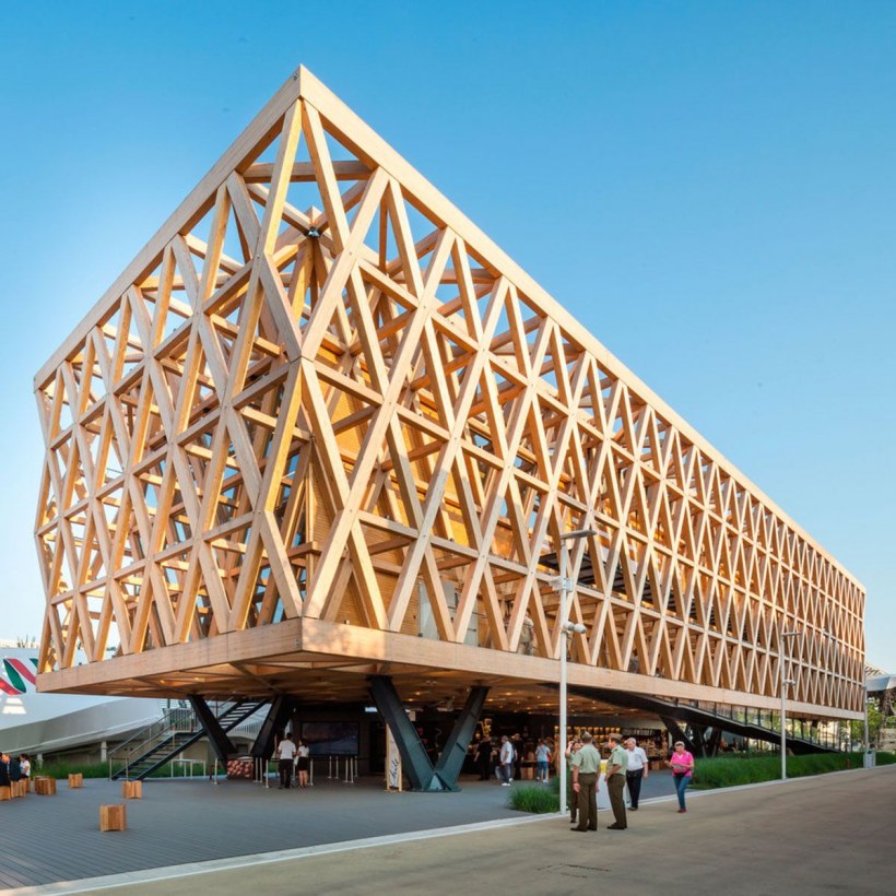 Параметрическая архитектура павильон