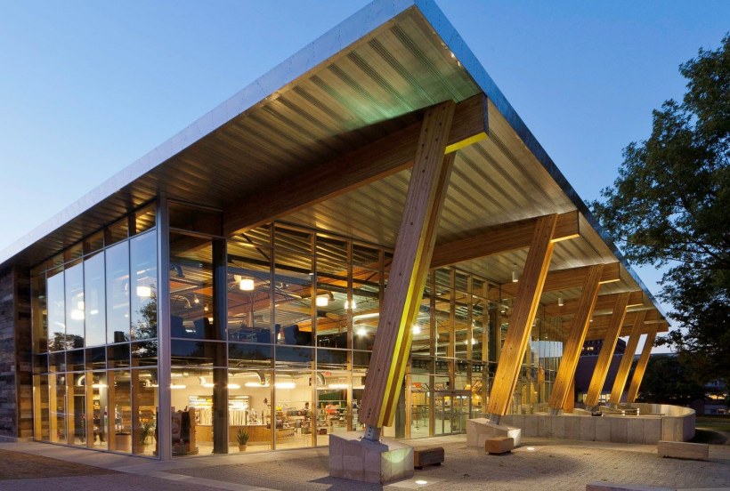 Современные деревянные здания