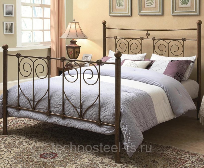 Кованые кровати Аквилон