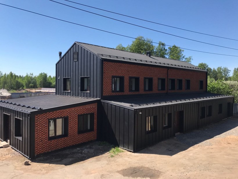 Барнхауз односкатный