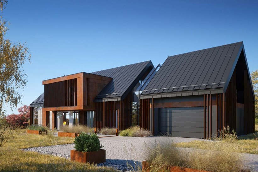 Барн хаусы Barn House кирпичный