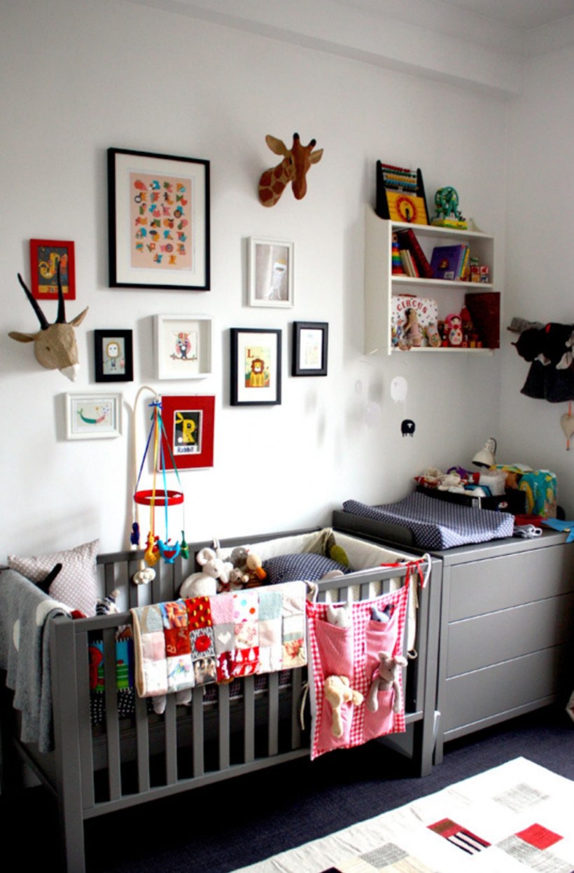 Уголок новорожденного в комнате