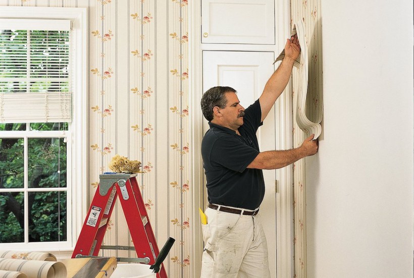 Оклеивание стен