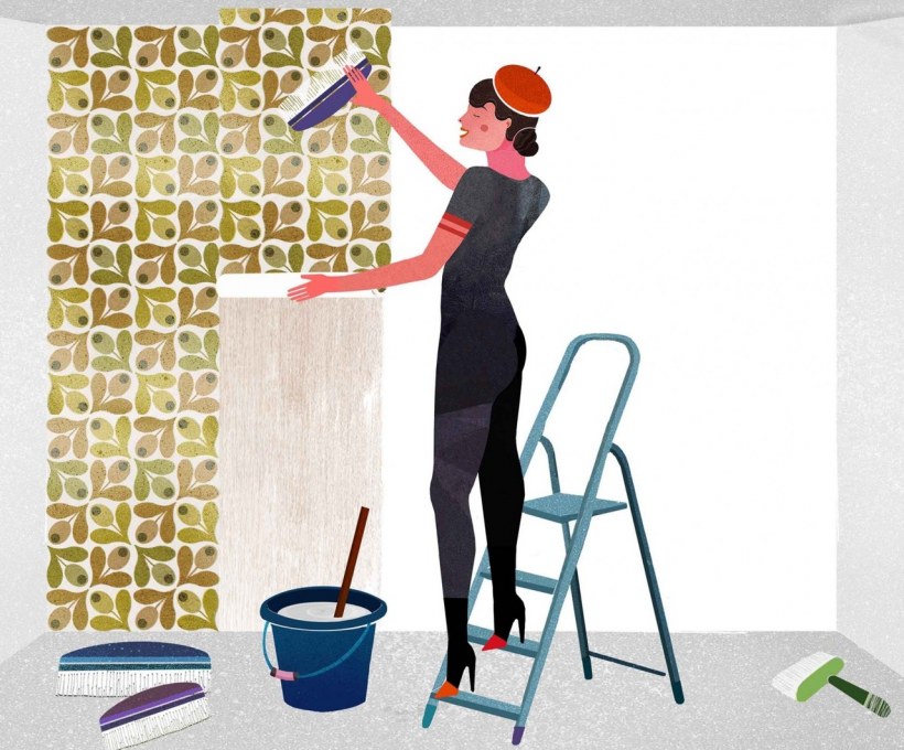 Отделочный материал для оклейки стен