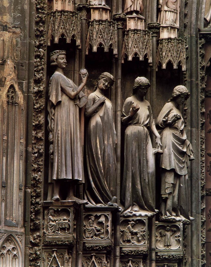 Неразумные Девы Страсбургский собор