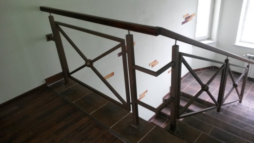 Ограждение из декинга