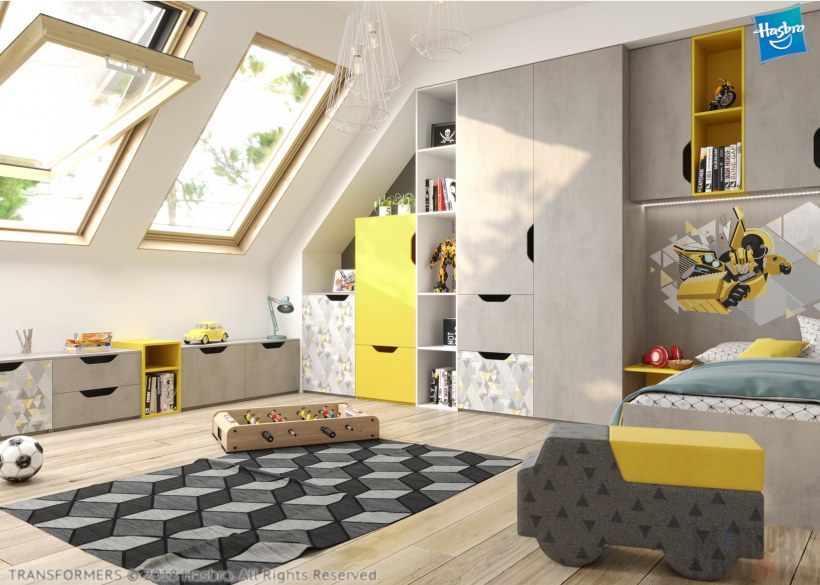 Мебель для мансардного этажа