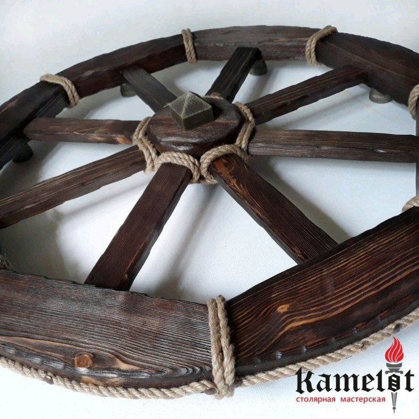 Деревянное колесо