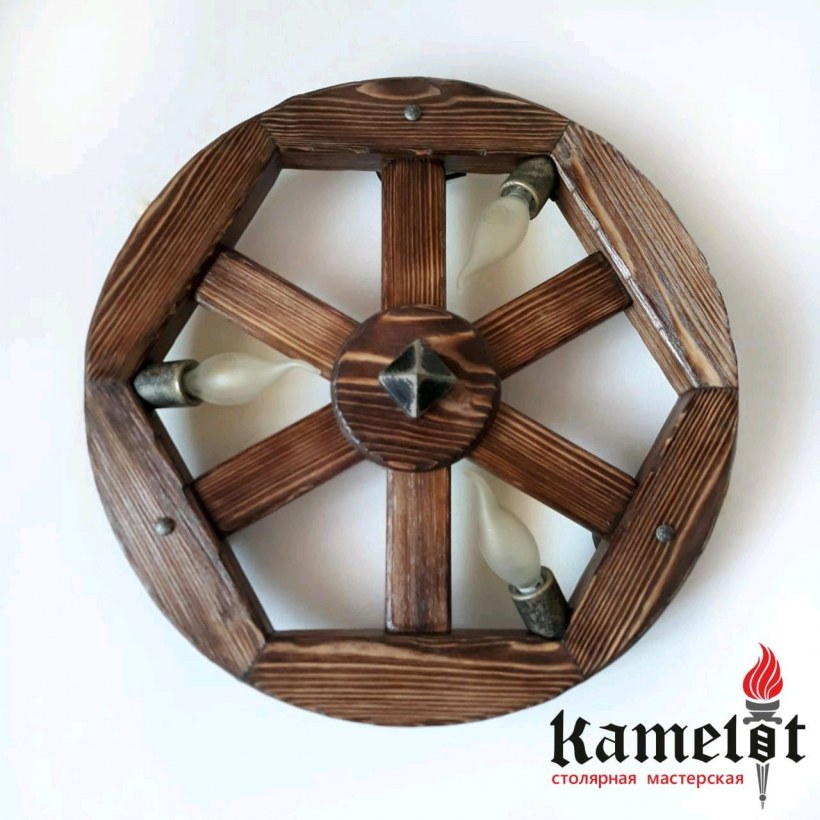 Люстра колесо