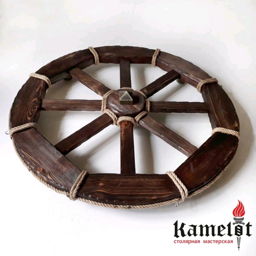 Колесо из дерева