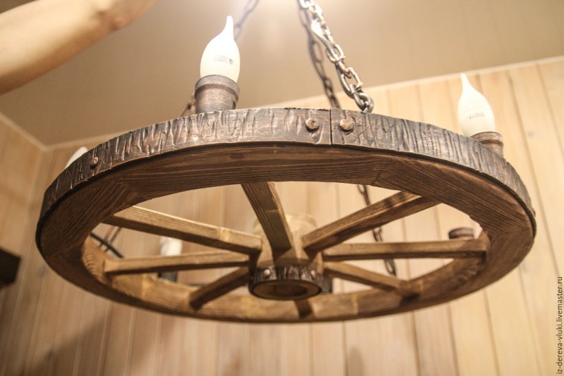 Колесо телеги с грунтозацепами