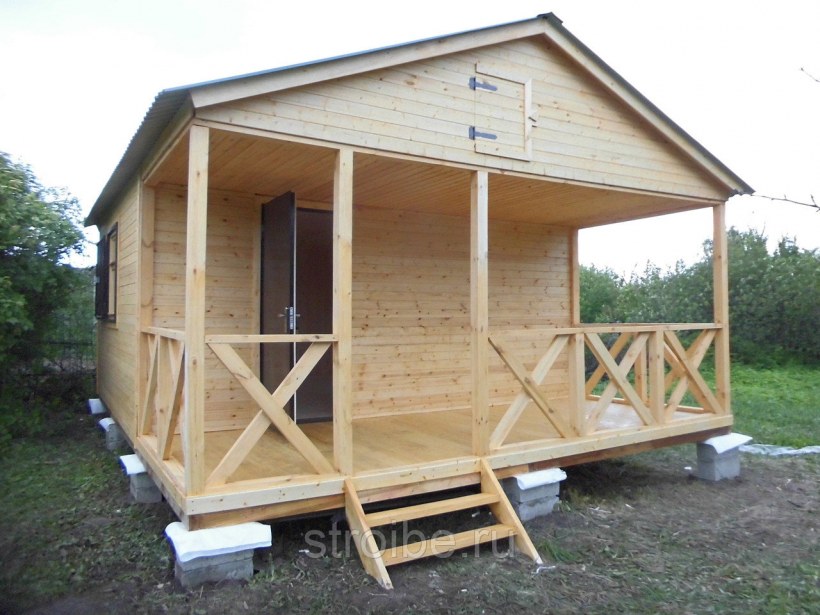 Застеклённая веранда к дому