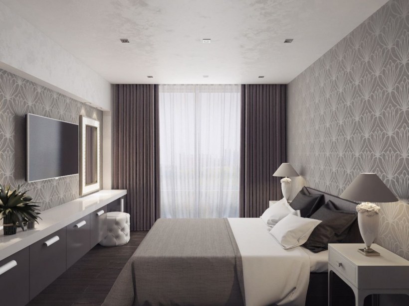 Панно из обоев