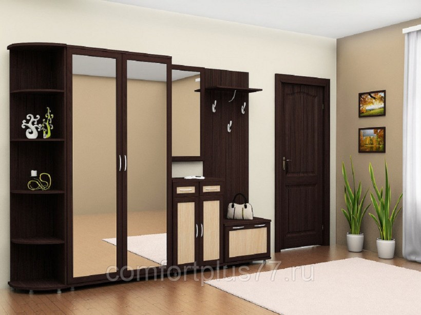 Стенка в гостиную в стиле Прованс