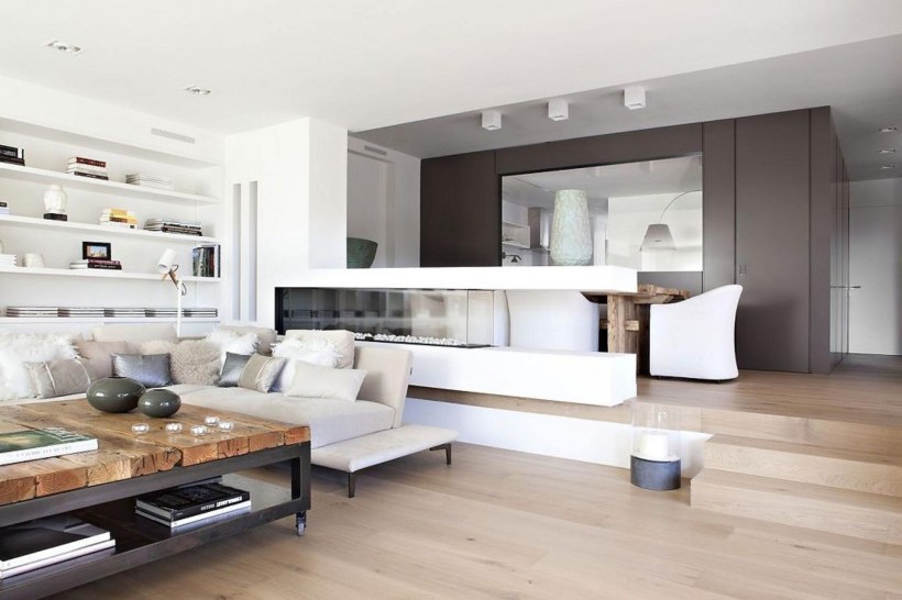 Светлая квартира в современном стиле