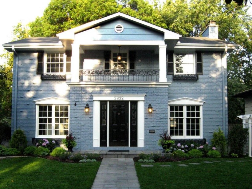 Дом в колониальном стиле США