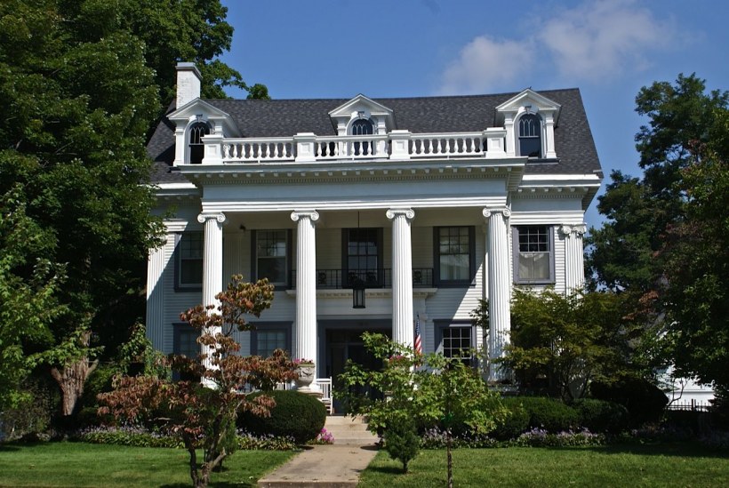 Георгианский колониальный стиль в архитектуре США