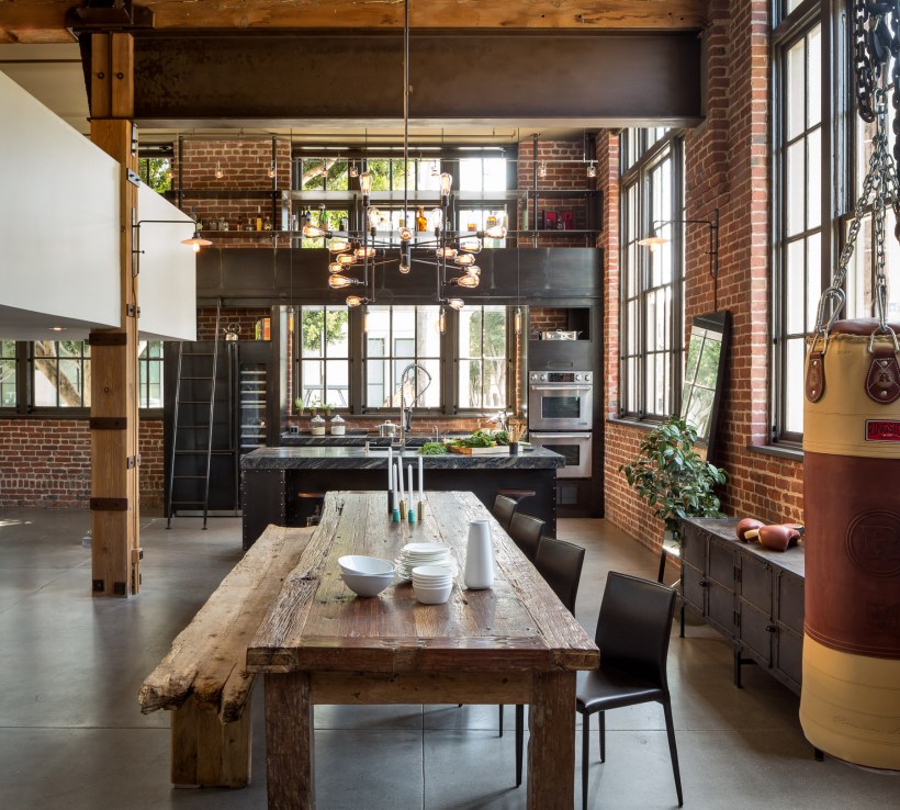 Богемный бохо лофт