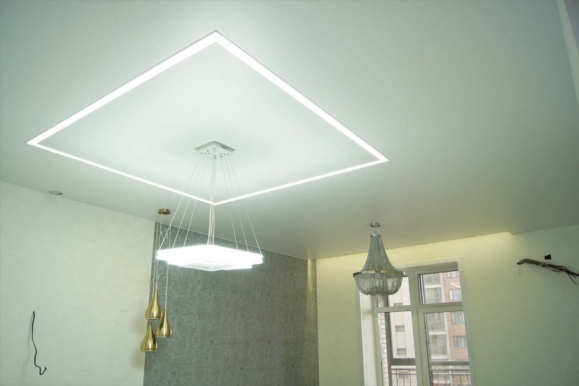 Световые подвесные потолки