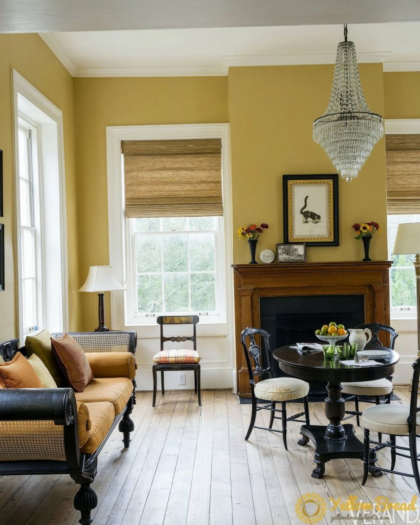 Benjamin Moore краска Mustard