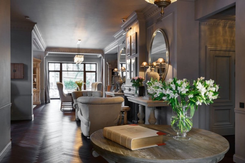 Дом в американском стиле интерьер