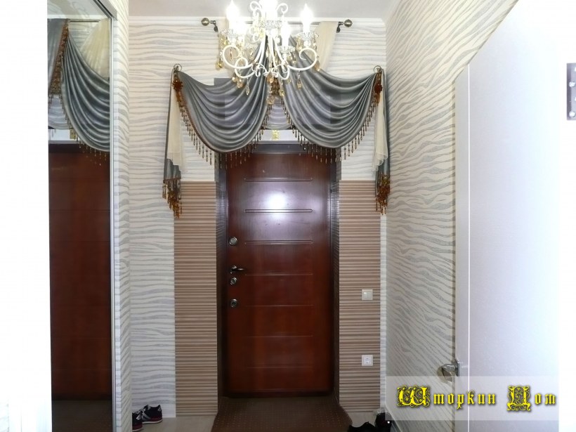 Комплект штор с подхватами Латур