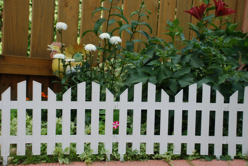 Забор декоративный №7 штакетник, 7 секций